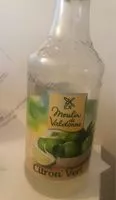 Mängden socker i Sirop citron vert