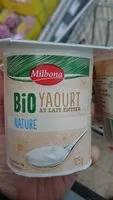 Mängden socker i Yaourt nature bio lait entier
