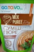 Mängden socker i Суміш сухого пюре з бобових