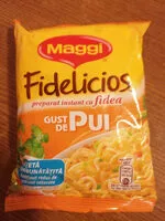 Mängden socker i Fidea Delicios Pui 60G Maggi Fidea Delicios Pollo 60G Maggi