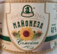 Mängden socker i Майонеза