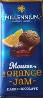 Mängden socker i Mousse&orange dark chocolate