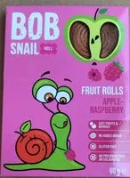 Mängden socker i Bob Snail fruit rolls apple-raspberry