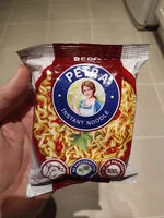 Mängden socker i instant noodle beef flavour