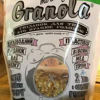 Mängden socker i Granola горіхи