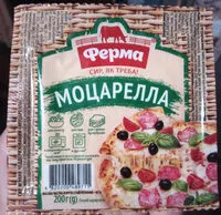 Mängden socker i сир м'який чеддеризований "Моцарелла"