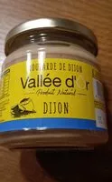 Mängden socker i Moutarde de Dijon