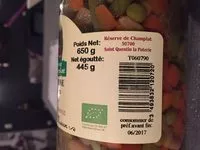 Mängden socker i Macédoine de légumes