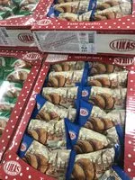 Mängden socker i Croissants viennois au chocolat