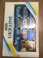 Mängden socker i Ukraine premium chocolate