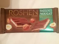 Mängden socker i Roshen Ciocolată cu lapte și nuga de alune