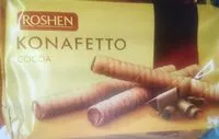 Mängden socker i Konafetto COCOA