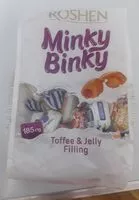 Mängden socker i roshen minky binky