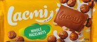 Mängden socker i Млечен шоколад с цели лешници Lacmi