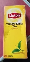 Mängden socker i Yellow Label Tea