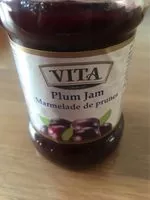 Mängden socker i Jam Vita Plum 380G 1 / 12