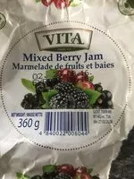 Mängden socker i Marmelade de fruits et baies 