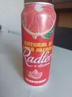 Mängden socker i Radler Grapefruit