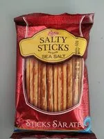 Mängden socker i Salty sticks