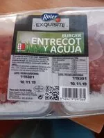 Mängden socker i Burger entrecot y aguja