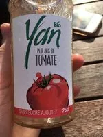 Mängden socker i Jus de tomate