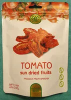 Mängden socker i Tomato sun dried fruits