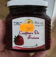 Mängden socker i Confiture de fraises