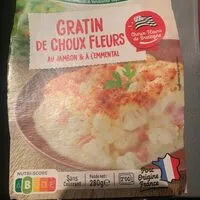 Mängden socker i Gratin de choux fleurs au jambon & à l’emmental