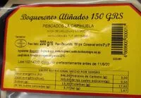 Mängden socker i Boquerones aliados