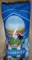 Mängden socker i Мороженое пломбир ванильный в вафельном стаканчике