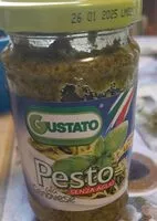 Mängden socker i Pesto alla genovese (senza aglio )