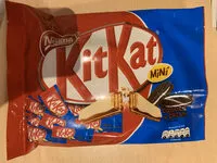 Mängden socker i Kit Kat Mini Cookies & Cream Flavoured