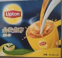 Socker och näringsämnen i Lipton gold milk tea