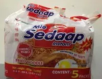 Mängden socker i Mie Sedaap Instant Noodle