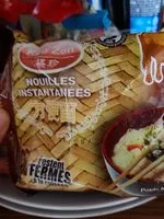 Mängden socker i Nouilles instantanées