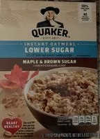 Mängden socker i Instabt oatmeal