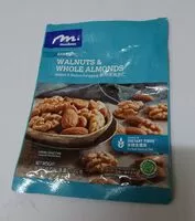 Mängden socker i BAKED WALNUTS & WHOLE ALMONDS