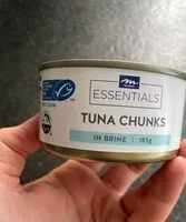 Mängden socker i Tuna Chunks in Brine