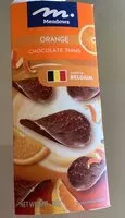 Mängden socker i ORANGE CHOCOLATE THINS