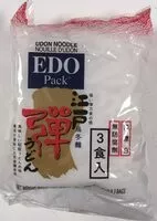 Mängden socker i Edo pack Udon noodles