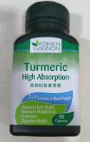 Mängden socker i Turmeric High Absorption