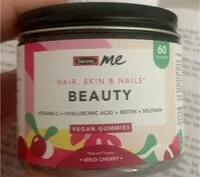 Mängden socker i Hair, skin & nails