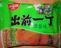 Mängden socker i Instant Noodle with Soup Base Chicken Flavour