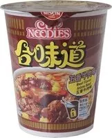 Mängden socker i Nissin Beef Flavour Cup Noodle