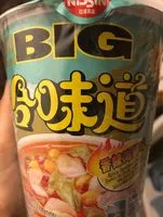Mängden socker i Nissin Big Cup Noodles Spicy Seafood Flavour (103G)