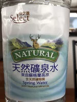 Mängden socker i Natural spring water