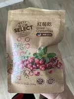 Mängden socker i 佳之選紅莓乾