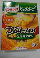 Mängden socker i Knorr Cup Soup Tsubu Tappuri Corn 3P