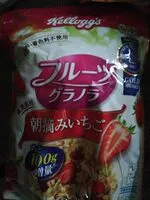 Mängden socker i フルーツグラノラ　朝摘みいちご