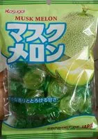 Mängden socker i Musk melon candy